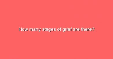 how many stages of grief are there 8864