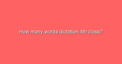 how many words dictation 4th class 9032