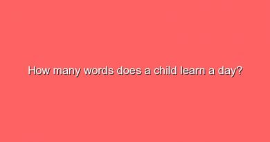 how many words does a child learn a day 8469