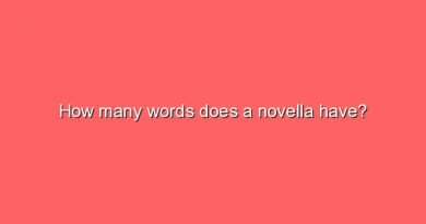 how many words does a novella have 7603
