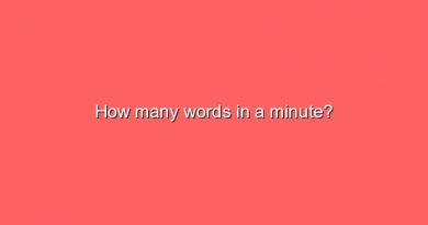 how many words in a minute 6046