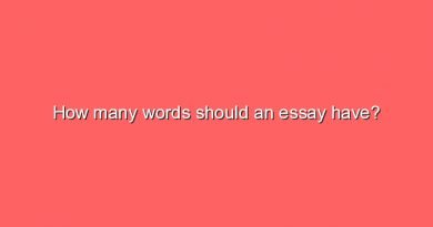 how many words should an essay have 2 6558