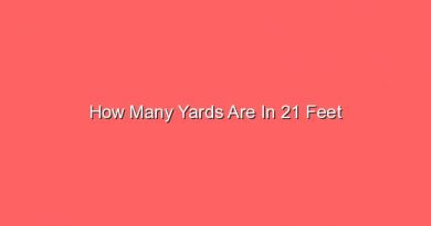 how many yards are in 21 feet 14521