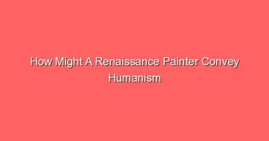 how might a renaissance painter convey humanism 14534
