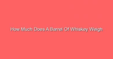 how much does a barrel of whiskey weigh 13929