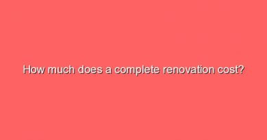 how much does a complete renovation cost 15096