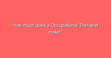 how much does a occupational therapist make 10678