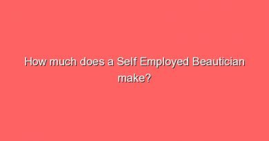 how much does a self employed beautician make 11083