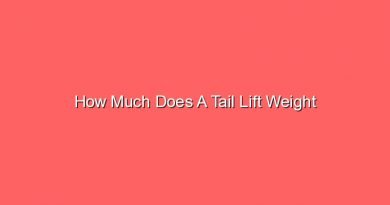 how much does a tail lift weight 15802