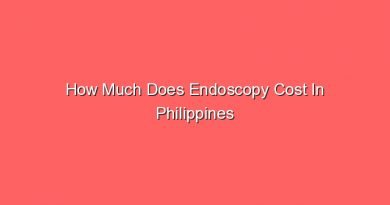 how much does endoscopy cost in philippines 15818