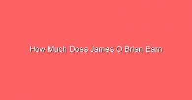 how much does james o brien earn 15862
