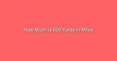 how much is 500 yards in miles 15975