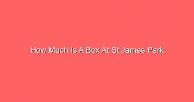 how much is a box at st james park 15986