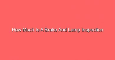 how much is a brake and lamp inspection 15992