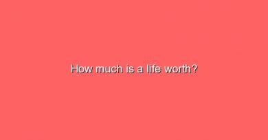 how much is a life worth 10157