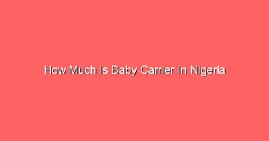 how much is baby carrier in nigeria 16038
