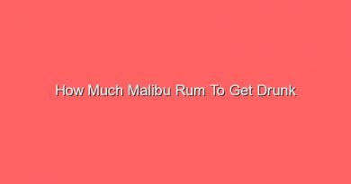 how much malibu rum to get drunk 13285