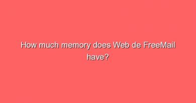 how much memory does web de freemail have 5088