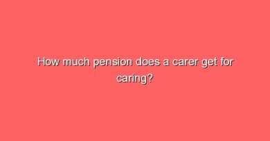 how much pension does a carer get for caring 10740