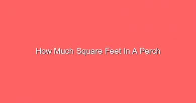 how much square feet in a perch 16071