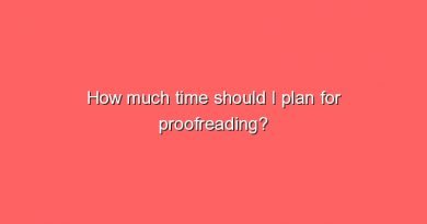 how much time should i plan for proofreading 6975