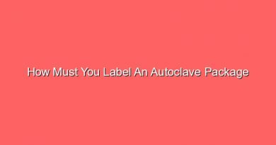 how must you label an autoclave package 13024