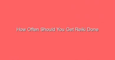 how often should you get reiki done 16086