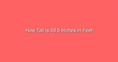 how tall is 58 5 inches in feet 13591