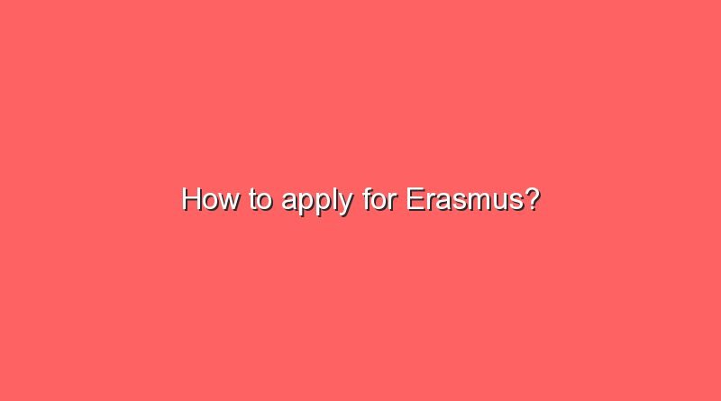 how to apply for erasmus 11267