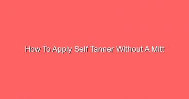 how to apply self tanner without a mitt 14002