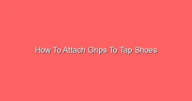 how to attach grips to tap shoes 16151