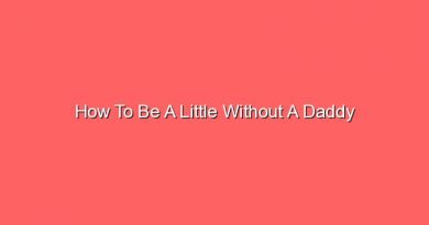 how to be a little without a daddy 16143