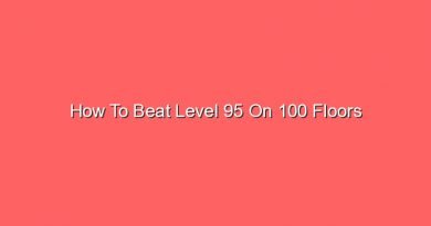 how to beat level 95 on 100 floors 16246