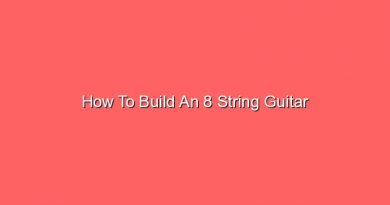 how to build an 8 string guitar 16315