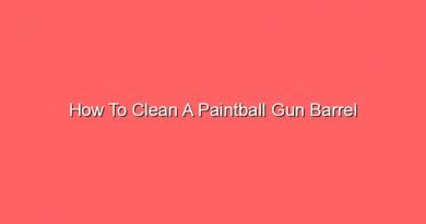 how to clean a paintball gun barrel 16355