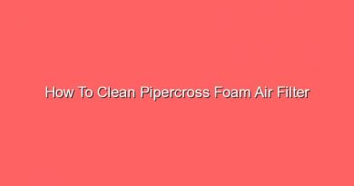 how to clean pipercross foam air filter 16353