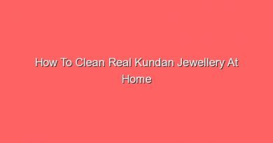 how to clean real kundan jewellery at home 16357