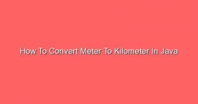 how to convert meter to kilometer in java 16388