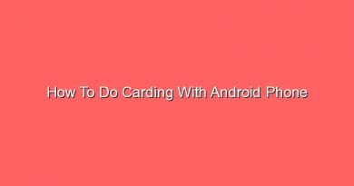 how to do carding with android phone 16487