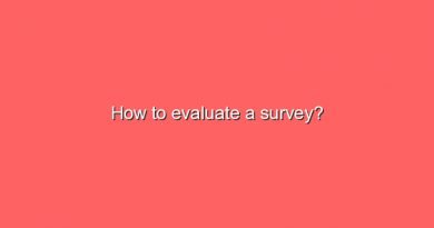 how to evaluate a survey 9125