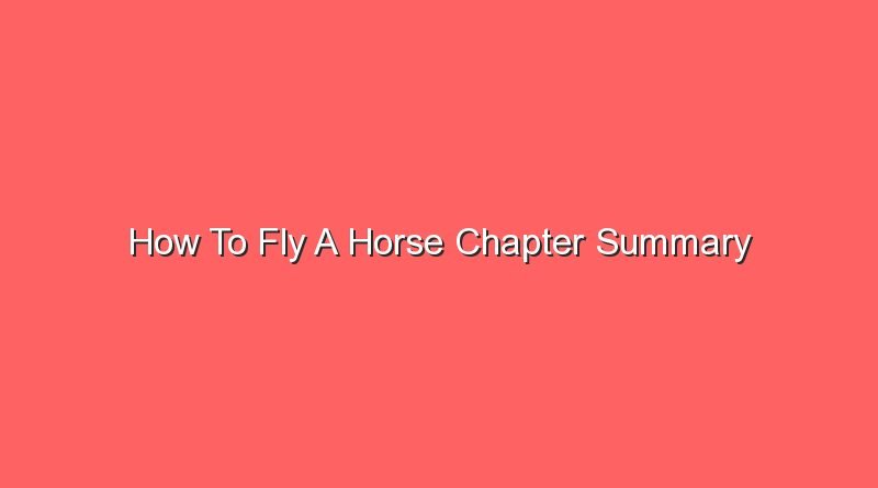 how to fly a horse chapter summary 16567