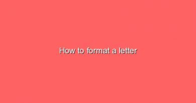 how to format a letter 10123