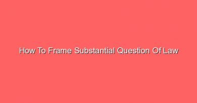 how to frame substantial question of law 12683