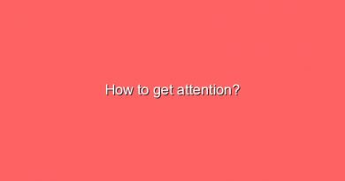 how to get attention 11873