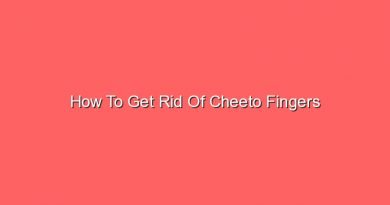 how to get rid of cheeto fingers 13598