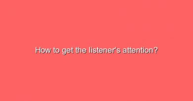 how to get the listeners attention 10893