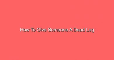how to give someone a dead leg 16674