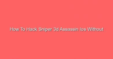 how to hack sniper 3d assassin ios without jailbreak 16692