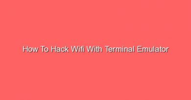 how to hack wifi with terminal emulator 16719