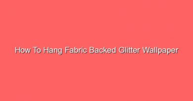 how to hang fabric backed glitter wallpaper 16725